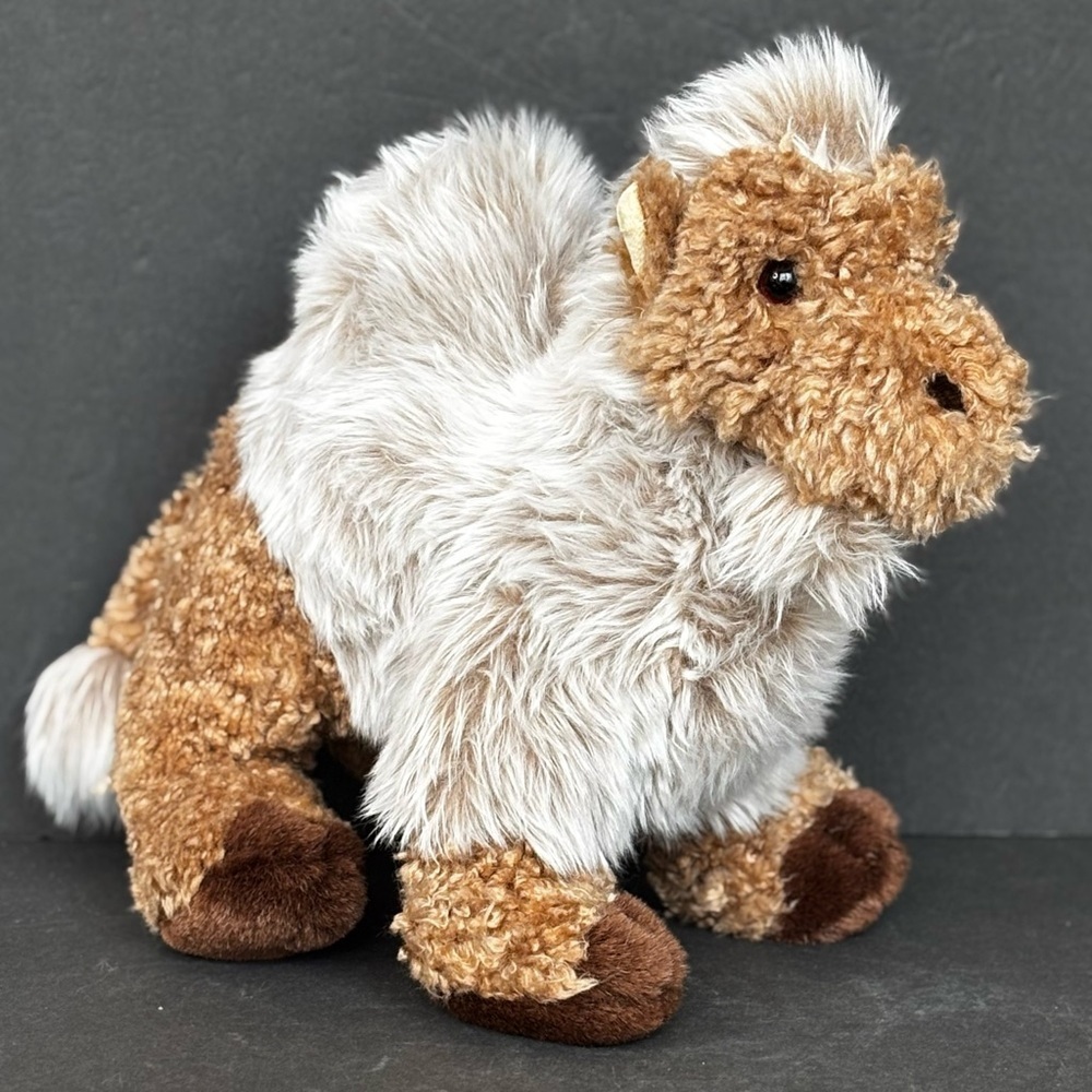 1993 GUND Camel Plush Hump Furry Nubby Brown Stuffed Dromedary VGC Vintage Toy